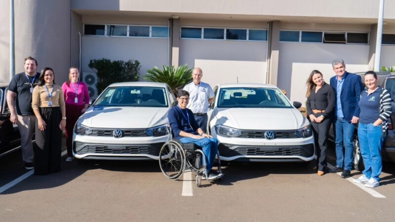 Santa Terezinha de Itaipu reforça frota da Assistência Social com dois veículos novos