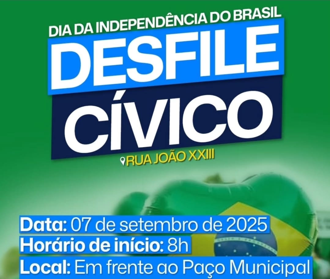 Santa Terezinha de Itaipu celebra o 7 de Setembro com Desfile Cívico