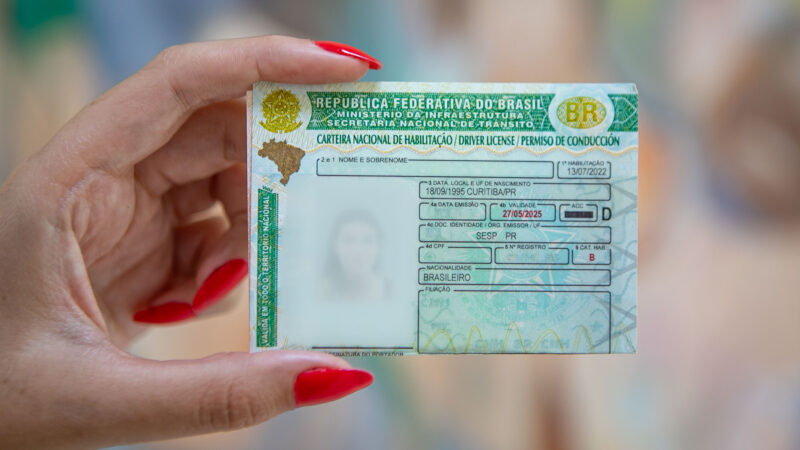 CNH Social: Estado abre inscrições para 4 mil vagas de habilitação gratuita