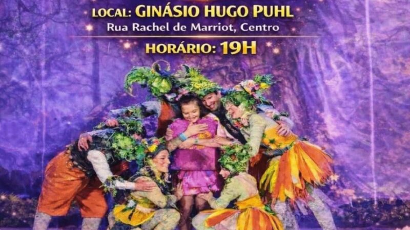 Vem aí um espetáculo que vai encantar toda a família!