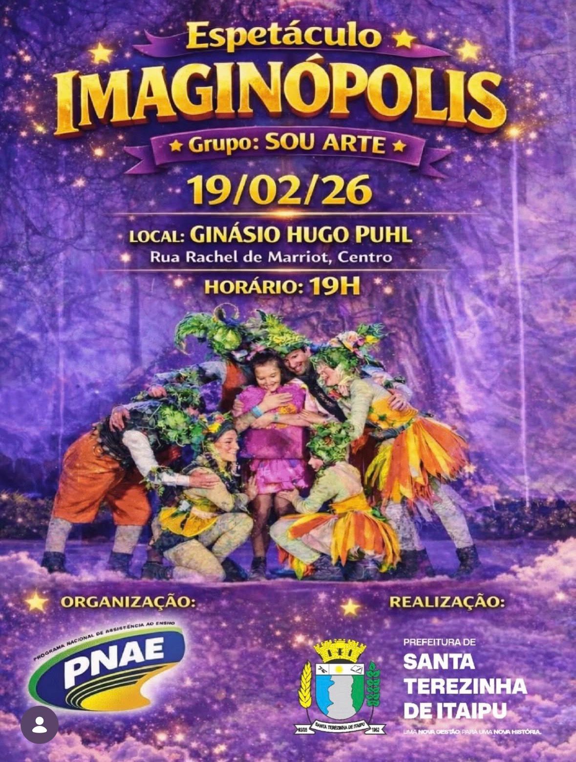 Vem aí um espetáculo que vai encantar toda a família!