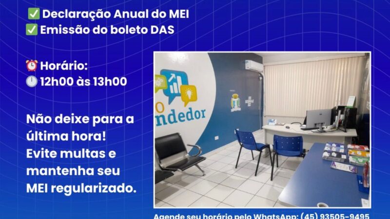 📢 ATENÇÃO, MICROEMPREENDEDORES INDIVIDUAIS DE SANTA TEREZINHA DE ITAIPU!